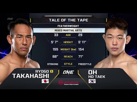 Oh Ho-taek vs Ryogo Takahashi full fight