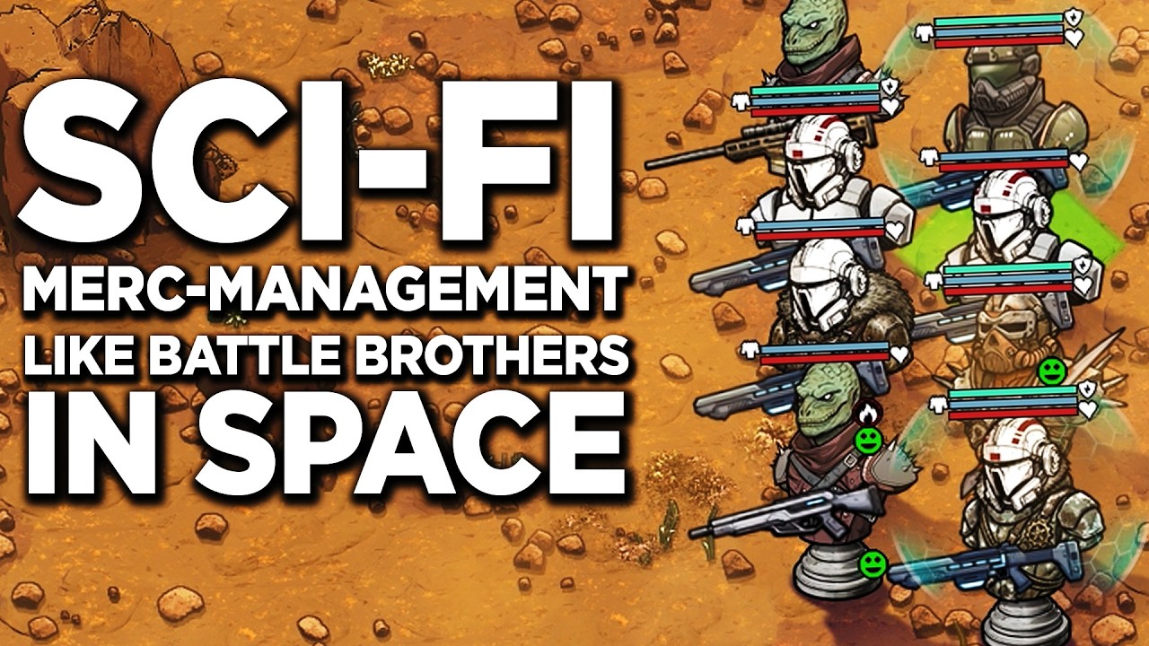 I Found a BRUTAL Sci-Fi Mercenary Management Sim — Space Scum