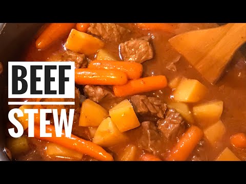 How to make beef stew on the stove