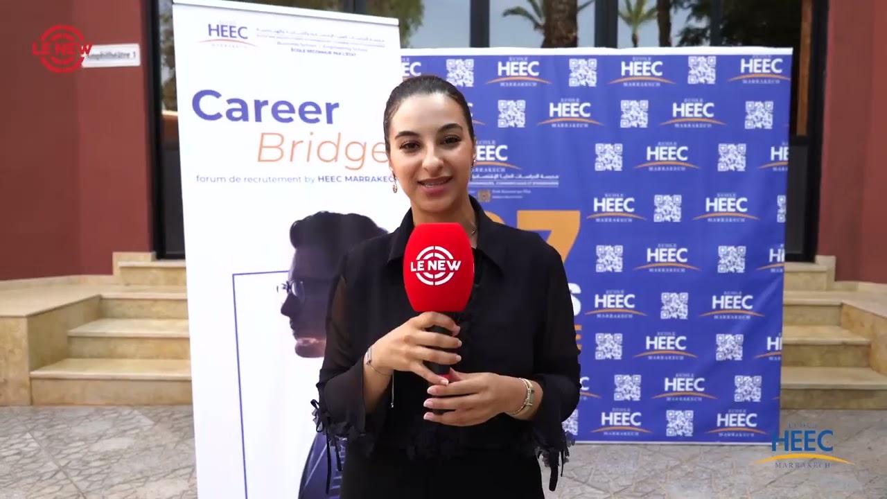 Basma Zakar, diplômée HEEC Marrakech, revient au Career Bridge 2025 en tant que chef de projet