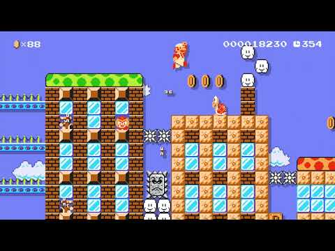 Bowser City by A_Wizard - Super Mario Maker 2 - No Commentary 1bz