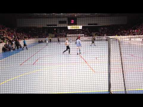 Skånecupen final (herrar) 6 jan 2013 Malmö City FC - MFF (mål av MCFC 1-0)