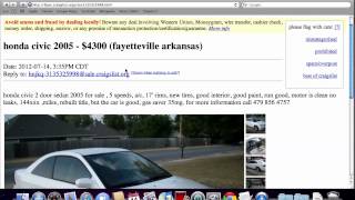 Craigslist Fayetteville Arkansas - Used Cars, Trucks and Vans Under $1500 Available Now