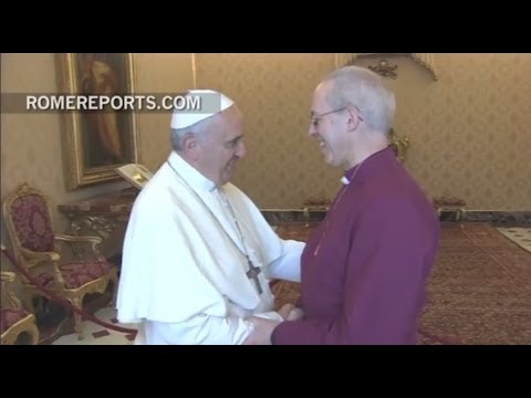 Francisco recibió al primado de la Iglesia Anglicana