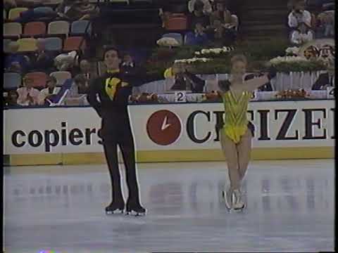 Hristina Boianova & Iavor Ivanov BUL - 1987 World Championships Original Set Pattern Dance