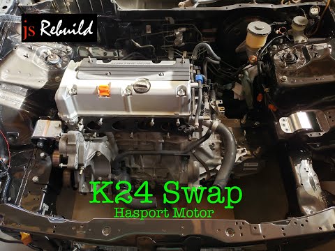 K24 Installation Hasport Motor Mounts Acura Integra . Part 2.