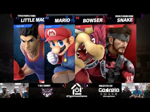 Panda Smash Monday 4/8/19 - KingJester/LKD vs T-Rex/Shonuff  - Doubles Round Robin