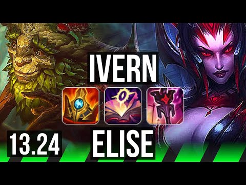 IVERN vs ELISE (JNG) | 3/1/15, 400+ games | KR Grandmaster | 13.24