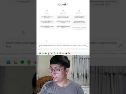 JavaFX and ChatGPT #shorts #javafx #chatgpt #programming #java