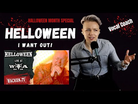Helloween - I Want Out- New Zealand Vocal Coach Analysis and Reaction