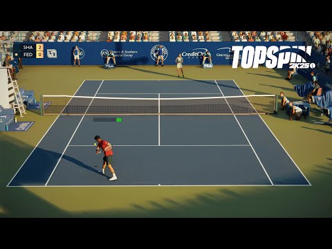 Top Spin 2K25 - Roger Federer Vs Maria Sharapova - HYPER TIE BREAK - Cincinnati Open (PS5)