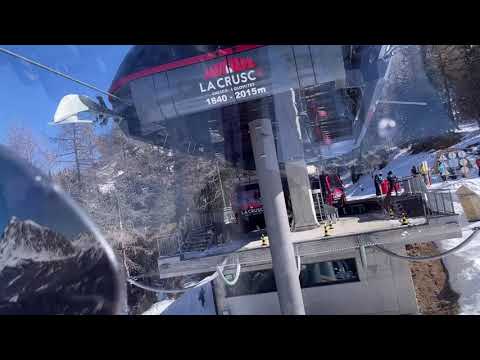 Cabinovia La Crusc 2 (Leitner) - Salita