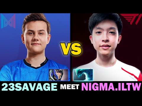 23SAVAGE Meet Nigma.ILTW - T1 CARRY VS NIGMA CARRY | DOTA 2 MICRO