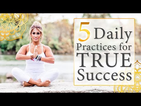 5 Daily practices for SUCCESS! | Shamina Taylor