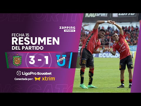 Deportivo Cuenca 3 - 1 Universidad Católica / Fecha 15 / LigaPro Ecuabet conectada por Xtrim