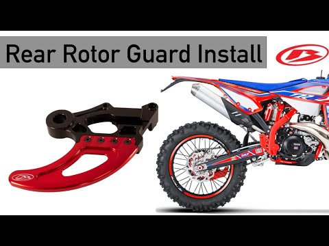 Sharkfin Rear Brake Disc Guard Install | AB-10389 | 2022 Beta 300 Race Edition Dirt Bike