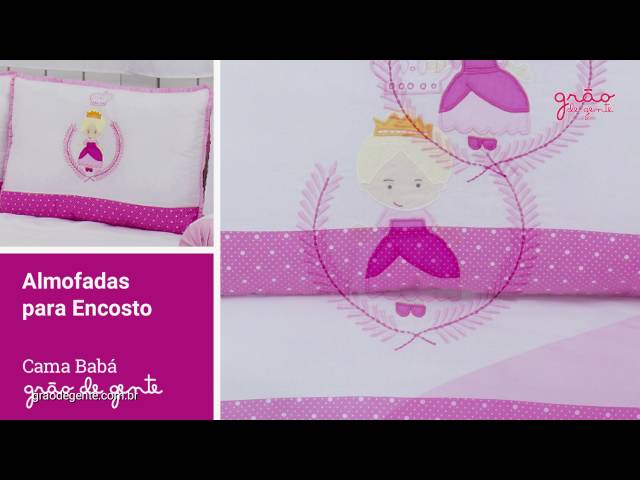 Kit Cama Babá Rainha Pink | Ref: 62609
