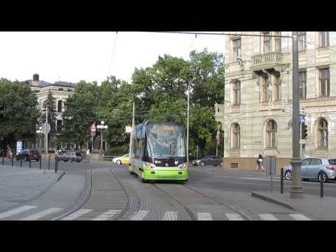 Rīga: Kronvalda bulvāris - Krišjāņa Valdemāra iela. Tram no. 57191