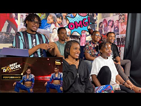 Africans react to Vartika & Soumya dancing on 'Manike' India's Best Dancer S3