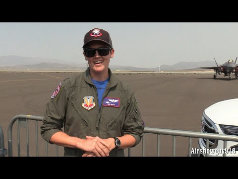 F-35a Demo Pilot Kristin "Beo" Wolfe. Female Fighter Pilot. USAF. 2021