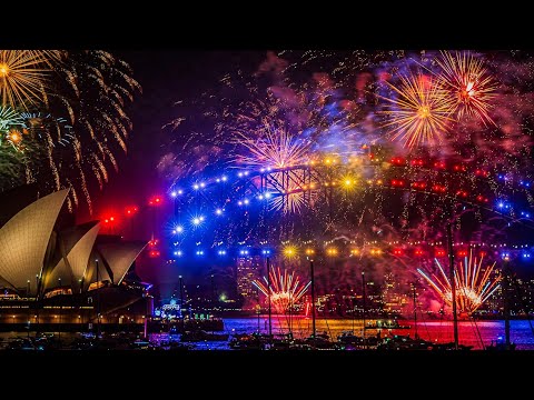 Sydney New Year Fireworks 2026 LIVE 💥 Sydney New Years Eve Fireworks 🦘 Australia Fireworks NYE 2026