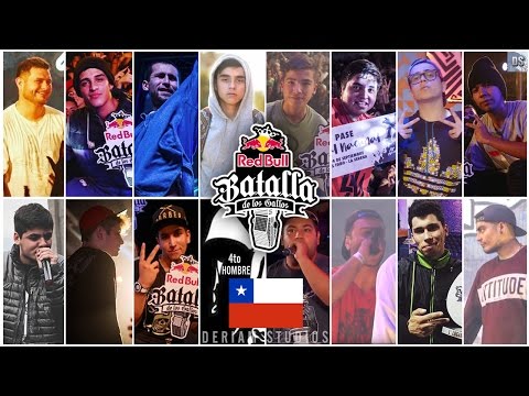 Los 16 PARTICIPANTES De La NACIONAL Red Bull Batalla De Los Gallos CHILE 2017