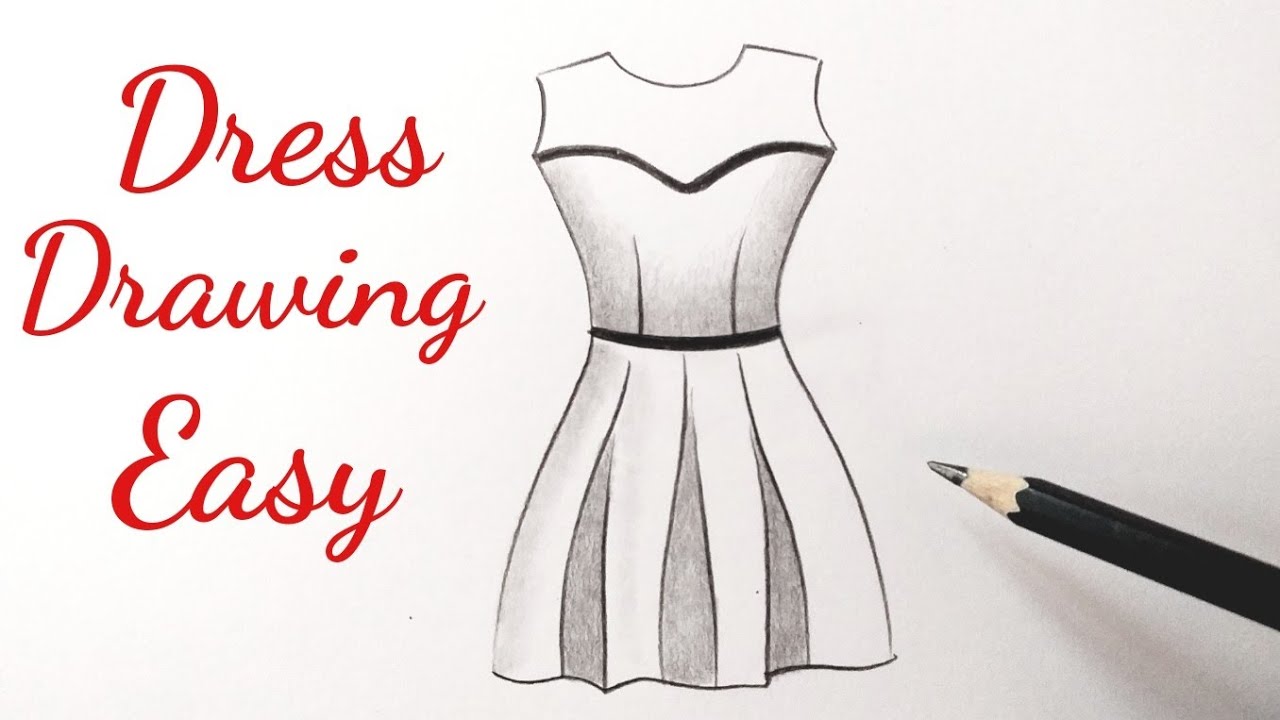 Download How To Draw A Beautiful Girl Dress Drawing Design Download How To Draw A Beautiful Girl Dress Drawing Design