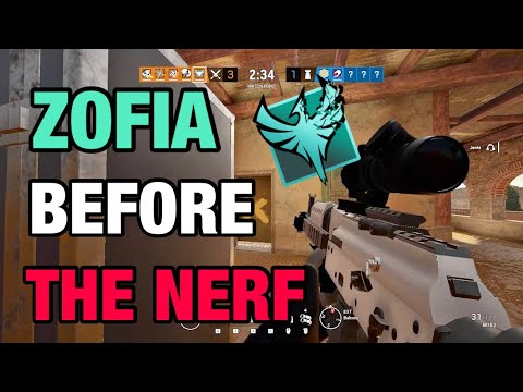 Zofia BEFORE She is NERFED - Rainbow Six Siege