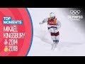 Mikaël Kingsbury S Medal Winning Runs At The Olympics 2014 2018  Top Moments