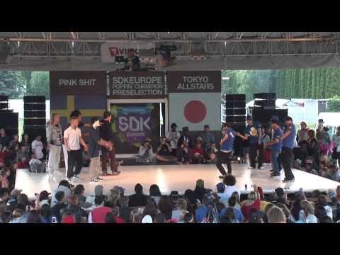 SDK EUROPE 2013 WORLD TEAM BATTLE-PINK SHIT (SWE) vs. TOKYO ALLSTARS (JPN)