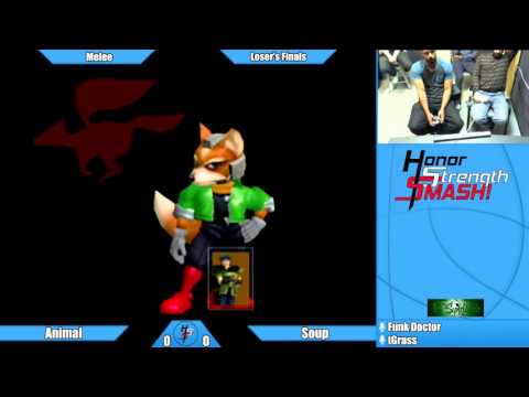 Animal (Fox) |vs| Soup (Marth) [Loser's Finals] Melee