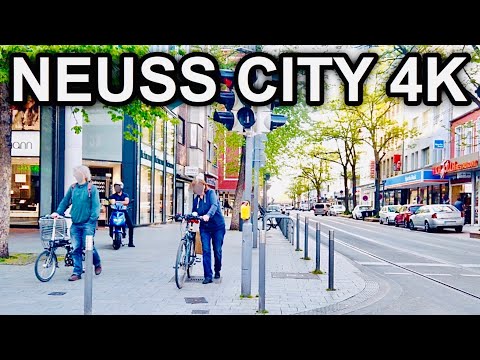 [4K] Walking Neuss City - Germany Late Afternoon Walk