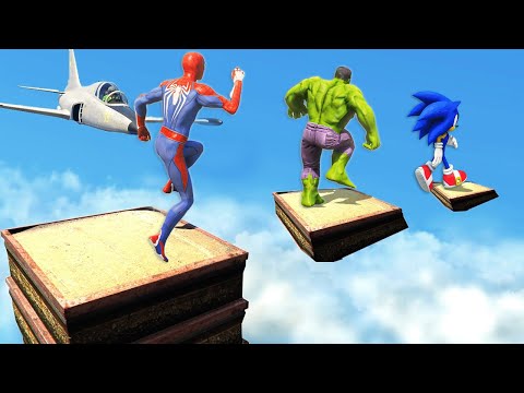 Superheroes EVENTS DAY, WIPEOUT OBSTACLES RUN CHALLENGE - CRAZY PARKOUR CHALLENGE #381