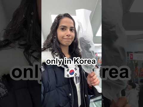 Only in Korea🇰🇷❄️ #korea #interestingfacts #trending