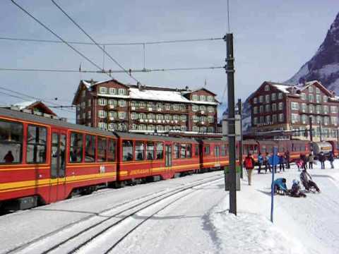 Jungfraubahn, January 2010