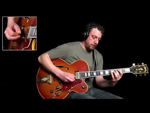 Adrien Moignard - Blues Cm 120 (Jazz Guitar Improvisation)