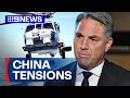 Chinese warplane fires flares in front of Australian helicopter | 9 News Australia