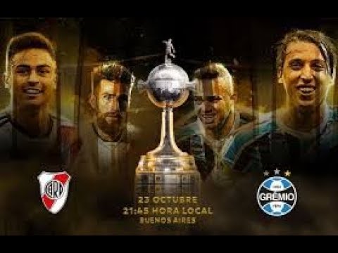 River Plate 0 x 1 Grêmio - Libertadores da América Semifinal 23/10/18 Completo