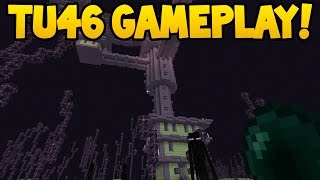 Minecraft (Xbox360/PS3) - TU46 GAMEPLAY! - ELYTRA FLYING, END, TUTORIAL WORLD
