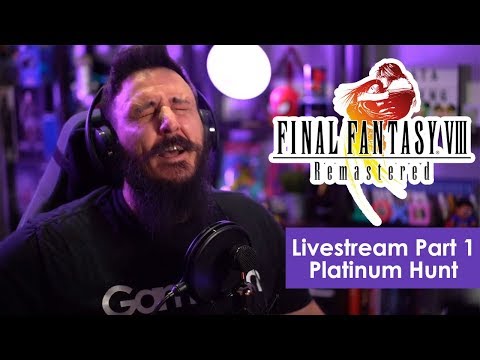 Final Fantasy VIII Remastered Part 1 Walktrhough Livestream on PS4 ⚔️ Road to Platinum Trophy