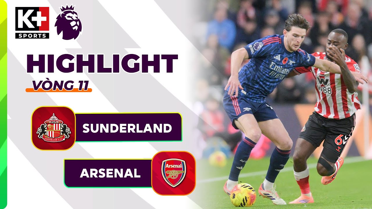 SUNDERLAND - ARSENAL | KỊCH TÍNH TỚI PHÚT CUỐI, PHẦN THƯỞNG CHO SỰ QUẢ CẢM | NGOẠI HẠNG ANH 25/26