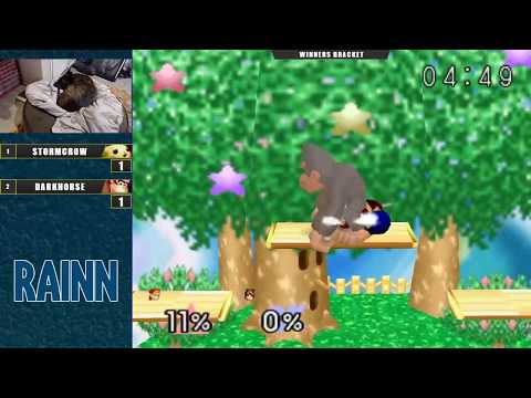 Charity East - Stormcrow (Ness, Link) Vs. Darkhorse (Donkey Kong) Super Smash Bros. - SSB64
