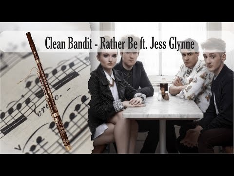 Partitura Clean Bandit - Rather Be ft. Jess Glynne Fagot