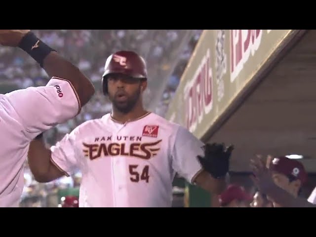 【6回裏】チーム3本目の一発!! イーグルス・ペゲーロの17号3ラン!! 2018/8/21 E-Bs