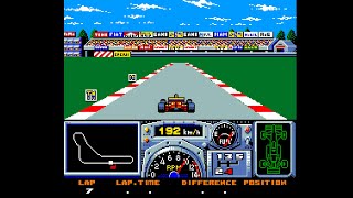 MSX2 Plus Game: F1 Spirit 3D Special (1988 Konami)