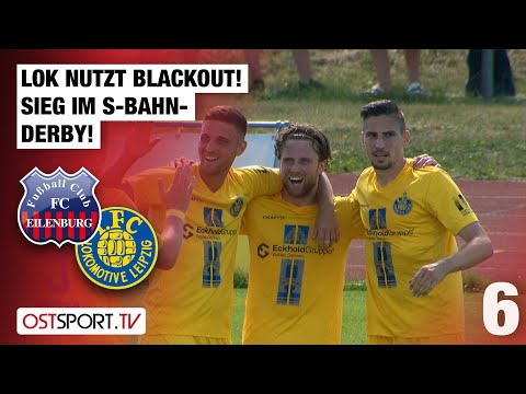 In the S-Bahn derby! Lok takes advantage of the mega-blackout: FC Eilenburg vs. 1. FC Lok Leipzig...