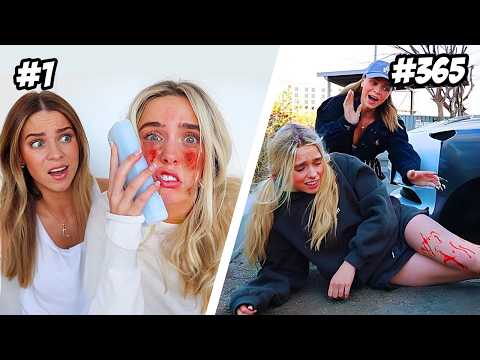 PRANKING MY FRIENDS FOR AN ENTIRE YEAR!!