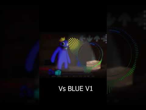 Friday Night Funkin' VS Blue V1 | Roblox Rainbow Friends #shorts