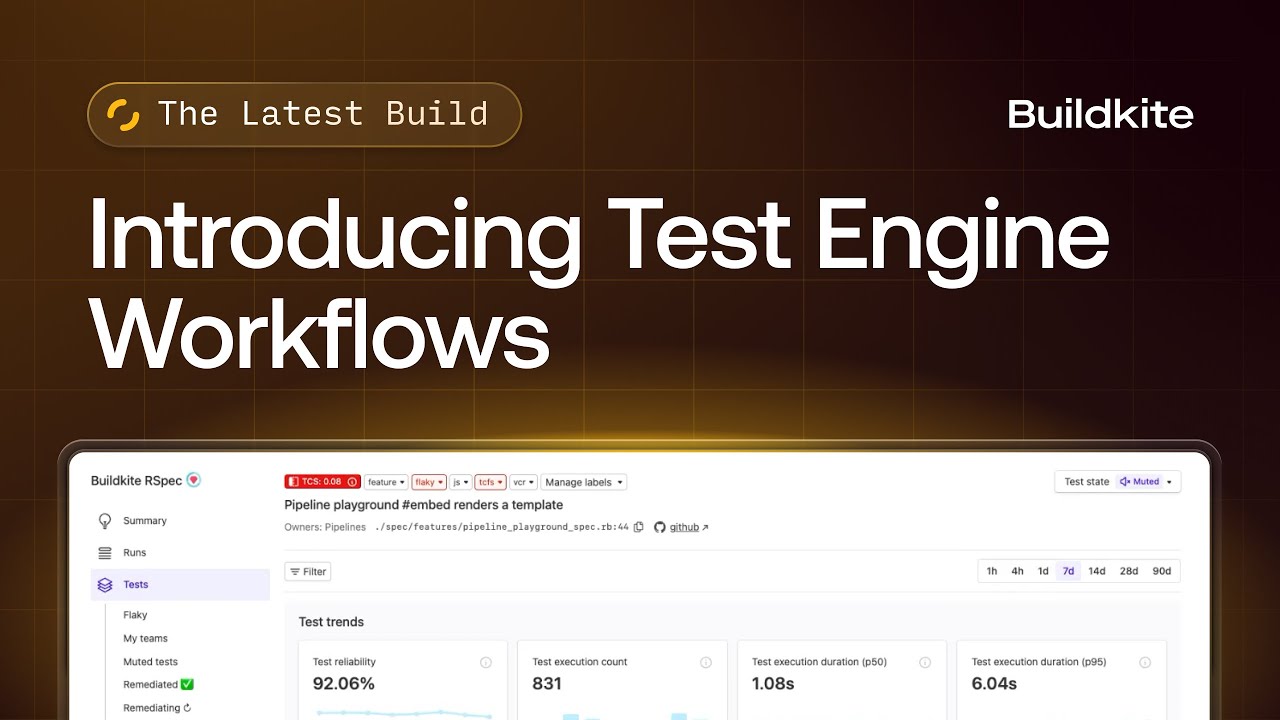 Introducing Test Engine Workflows