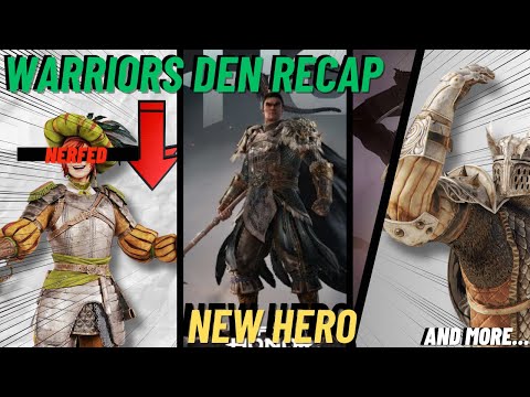 For Honor's YEAR 10 Is Going To BE AMAZING [Warriors Den Recap]